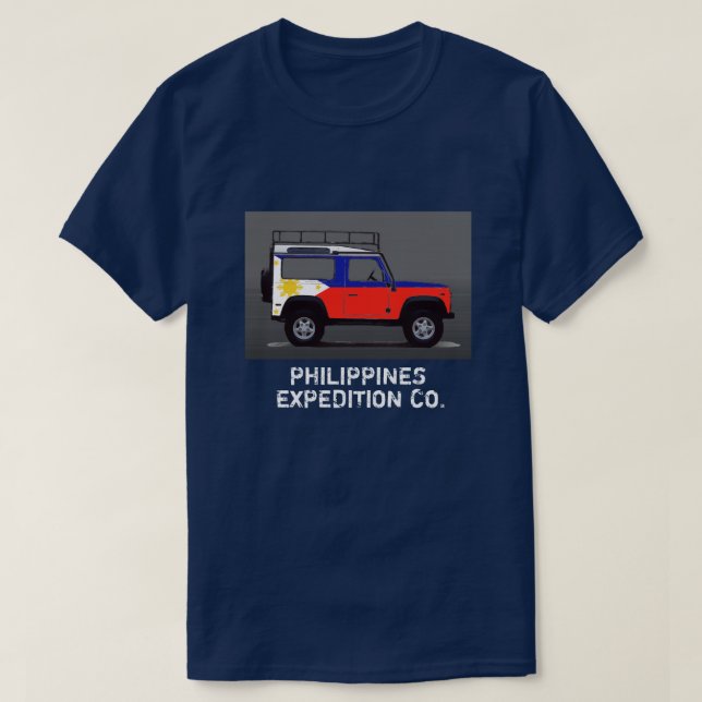 Camiseta FILIPINAS (Diseño del anverso)
