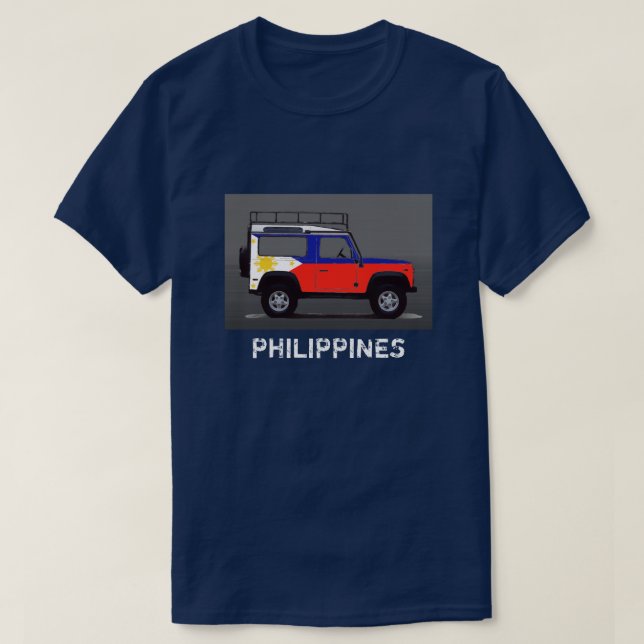Camiseta FILIPINAS (Diseño del anverso)