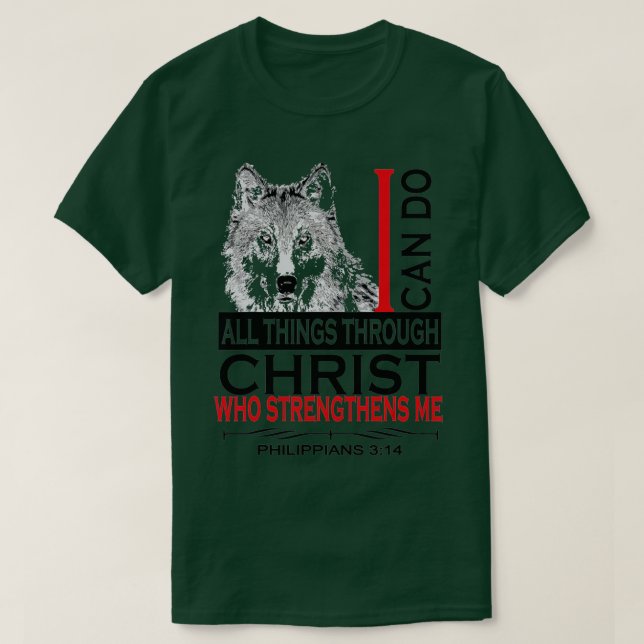 Camiseta Filipinas 413 Biblia cristiana versus Guay Wolf Me (Diseño del anverso)