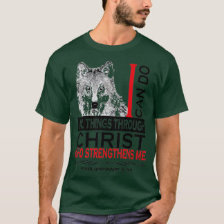 Camiseta Filipinas 413 Biblia cristiana versus Guay Wolf Me