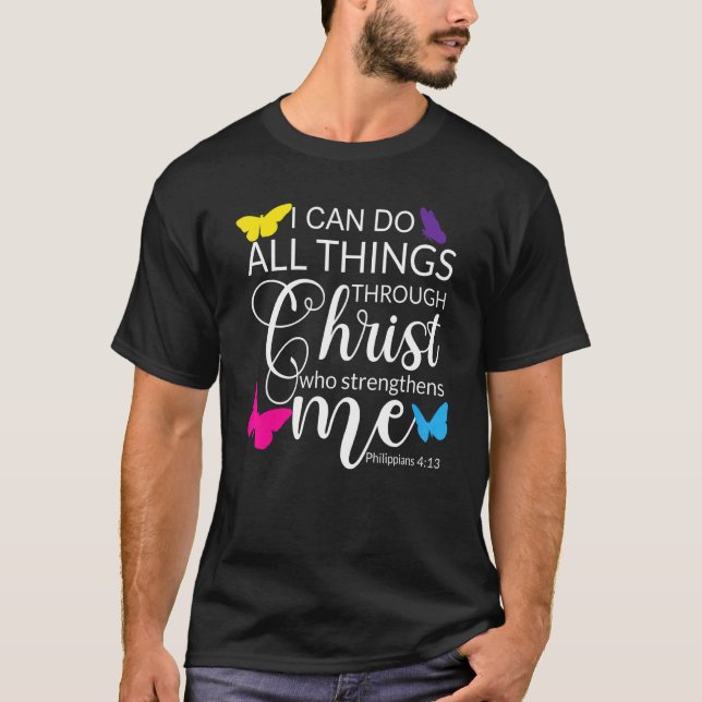 Camiseta Filipinas 413 Cristianos Versos Religiosos (Anverso)