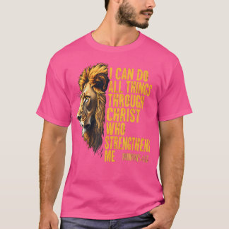 Camiseta Filipinas 413 León religioso fortalece Christi
