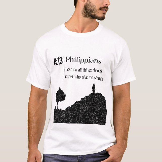 Camiseta Filipinas 4:13 (Anverso)