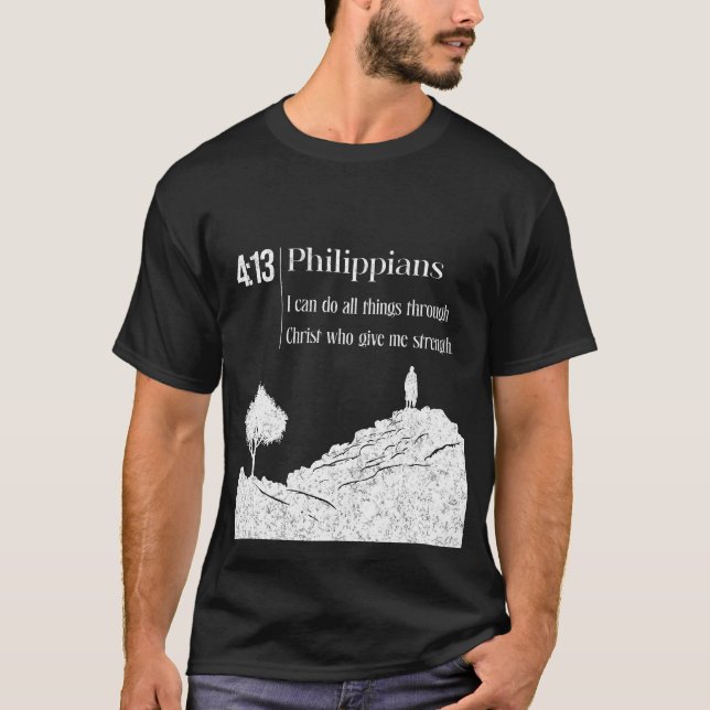 Camiseta Filipinas 4:13 (Anverso)