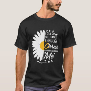 Camiseta Filipinas 4 13 Cristianos Religiosos Blancos Daisy