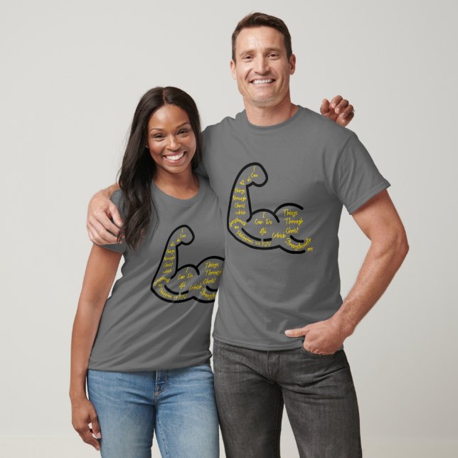 Camiseta Filipinas 4:13 KJV Biblia Verse Unisex (Unisexo)