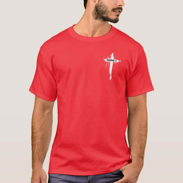 Camiseta Filipinas 4:6 Ansiedad no es nada (Anverso)