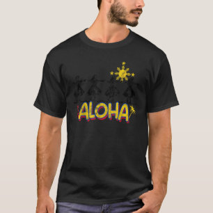 Camiseta Filipinas: Aloha filipino orgulloso de los hawaian