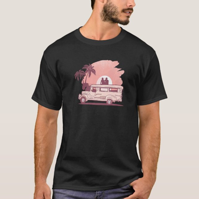 Camiseta Filipinas: Autobús filipino de transporte Mabuha (Anverso)