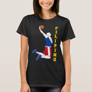 Camiseta Filipinas: Baloncesto de baloncesto deportivo fili
