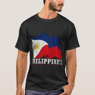 Camiseta Filipinas Bandera de Filipinas
