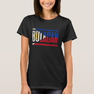 CAMISETA FILIPINAS BULACAS CON SU BANDERA DE FILIPINO A ORG