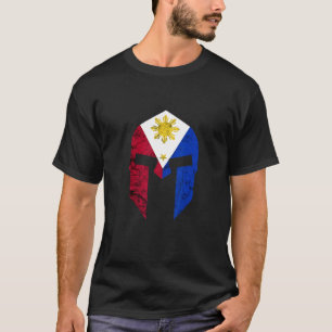 Camiseta Filipinas: Casco romano Pilipinas Orgullo filipino