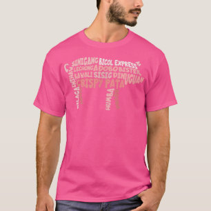 Camiseta Filipinas del Adobo Pig Diseño para los orgullosos