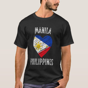 Camiseta Filipinas: El corazón de la bandera de Manila