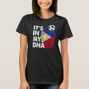 Camiseta Filipinas En Mi Dna, Equipo De Bandera Filipina Ph
