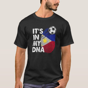 Camiseta Filipinas En Mi Dna, Equipo De Bandera Filipina Ph