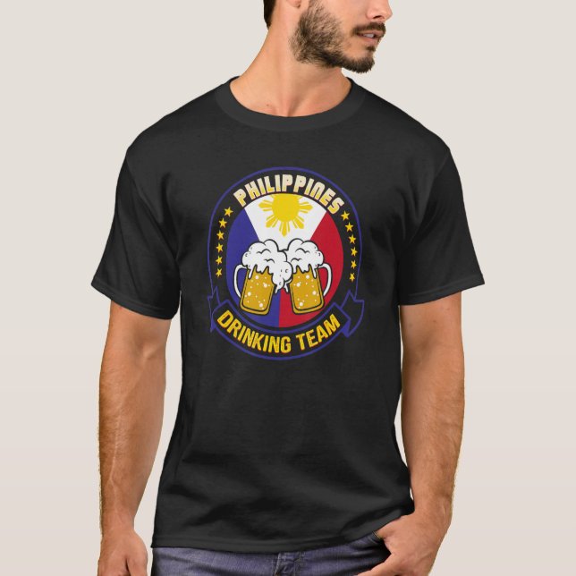 Camiseta Filipinas: Equipo de Beer Beer Fiesta Filipinas (Anverso)