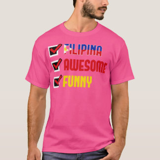 Camiseta Filipinas FILIPINA AWESOME FUNNY
