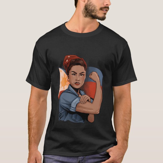 Camiseta Filipinas: Filipinas: Día de la Bandera Orgullosa  (Anverso)
