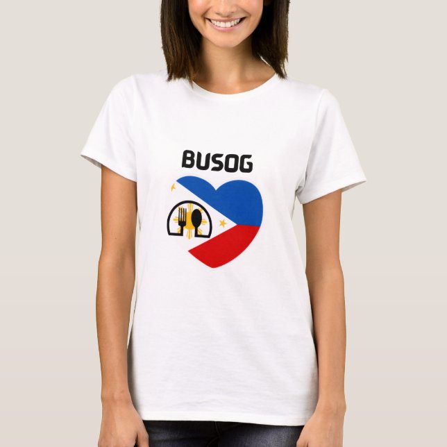 Camiseta Filipinas | Filipino | Busog  (Anverso)