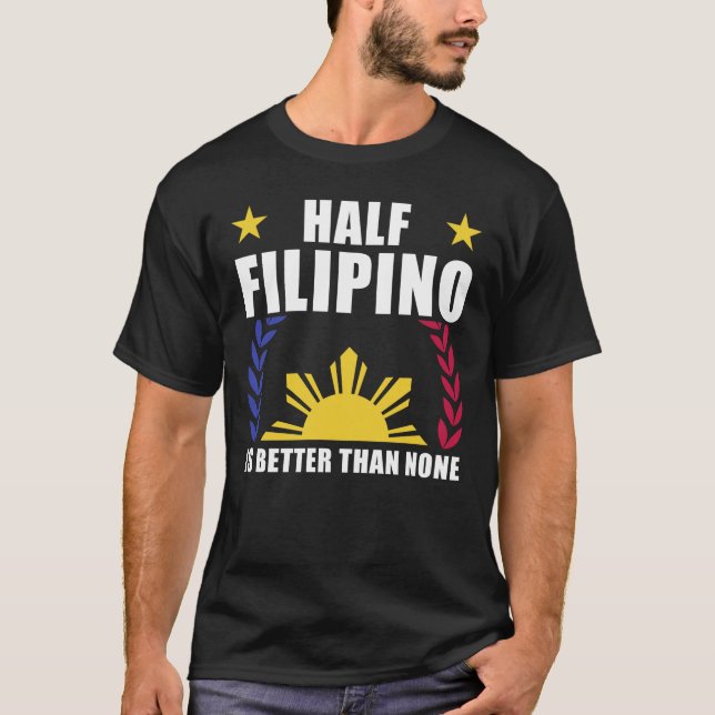 Camiseta Filipinas filipino-estadounidense: Pinoy Pinay (Anverso)