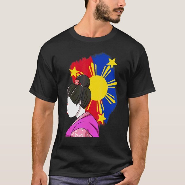 Camiseta Filipinas Filipino Japonés Japón Orgullo M (Anverso)
