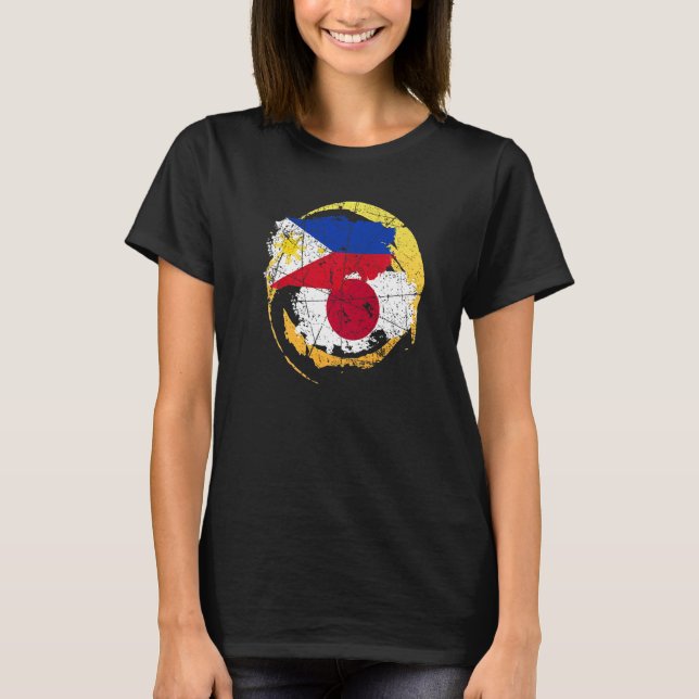 Camiseta Filipinas Filipino Japonés Japón Orgullo M (Anverso)