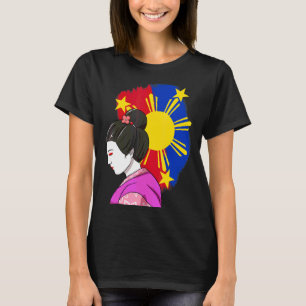 Camiseta Filipinas Filipino Japonés Japón Orgullo M