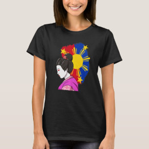 Camiseta Filipinas Filipino Japonés Japón Orgullo M