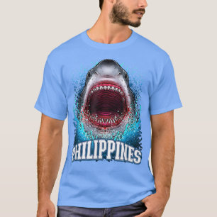 Camiseta Filipinas: Gran viaje a la playa del tiburón blanc