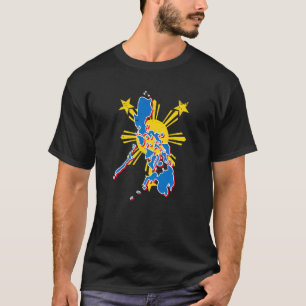 Camiseta Filipinas: Isla de bandera nacional del orgullo fi