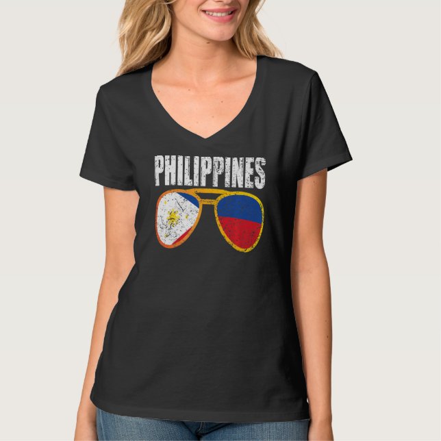 Camiseta Filipinas: La bandera filipina es un orgullo filip (Anverso)