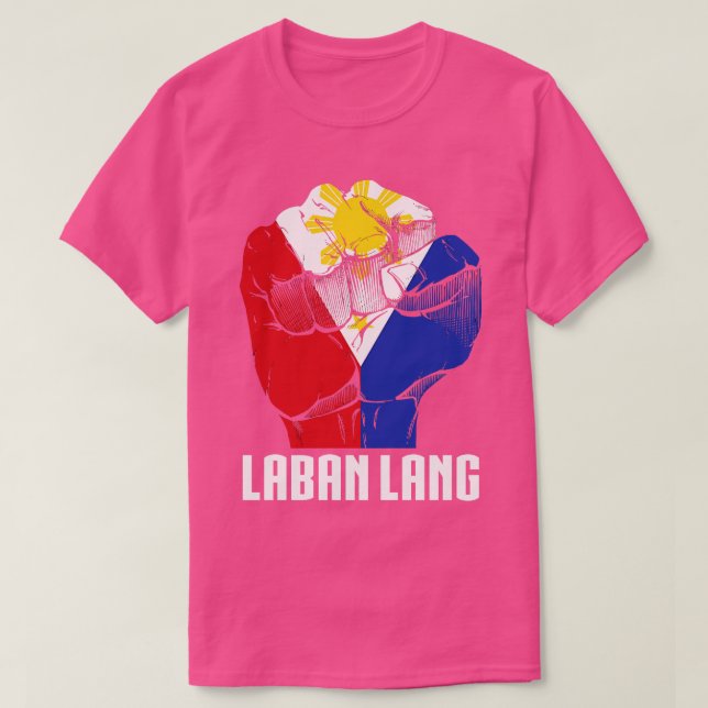 Camiseta Filipinas Laban Lang (Diseño del anverso)