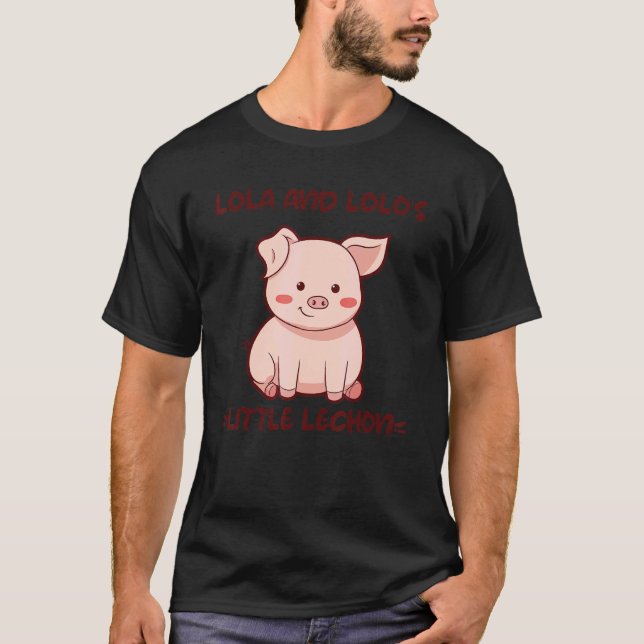 Camiseta Filipinas Lechon Pig Filipino Lumpia Lo (Anverso)