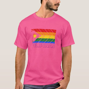 Camiseta Filipinas LGBTQ Filipina Ga de Lesbiana Gay