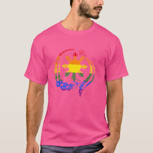 Camiseta Filipinas LGBTQ Filipina Ga de Lesbiana Gay