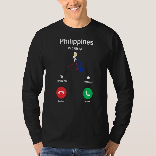 Camiseta Filipinas llama (Anverso)