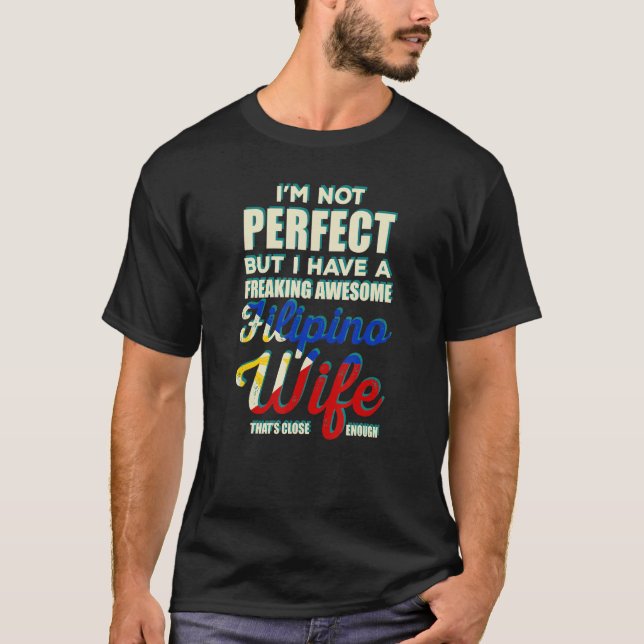Camiseta Filipinas: Loco camino filipino con bandera de esp (Anverso)