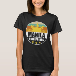 Camiseta Filipinas Manila Orgullosa Amo Pinoy