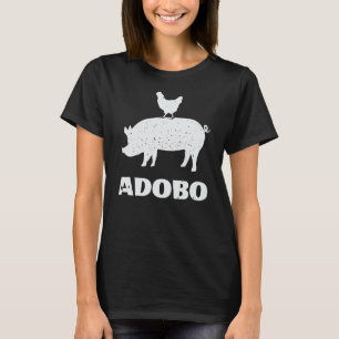 Camiseta Filipinas más popular alimento Adobo filipino