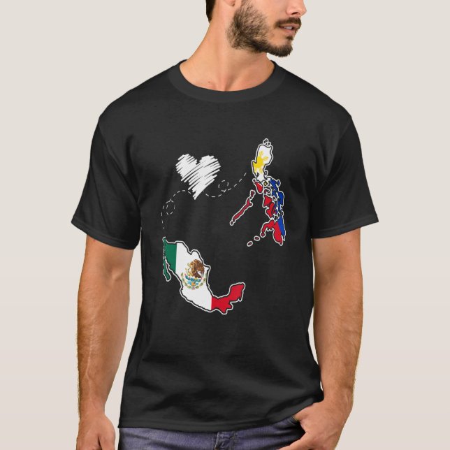 Camiseta Filipinas México Filipino Orgullo Mexicano (Anverso)