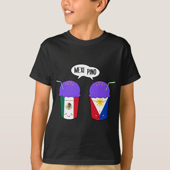 Camiseta Filipinas México Filipino Orgullo Mexipino Halo Ha (Anverso)