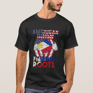 Camiseta Filipinas Orgullo filipino fuerte Orgullo América