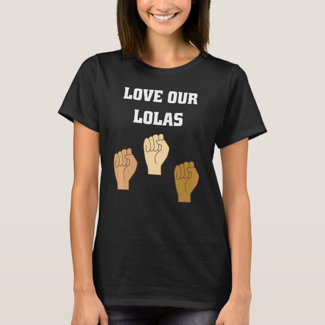 Camiseta Filipinas: Orgullosa Abuela Filipina Ama Nuestro L (Anverso)