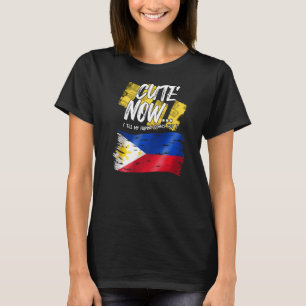 Camiseta Filipinas: Orgullosa Cuidada Hasta Mi Filipino Fil