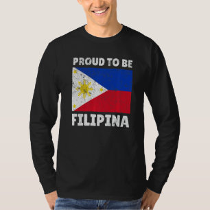 Camiseta Filipinas Orgulloso De Ser Filipina Filipina Mi Ad