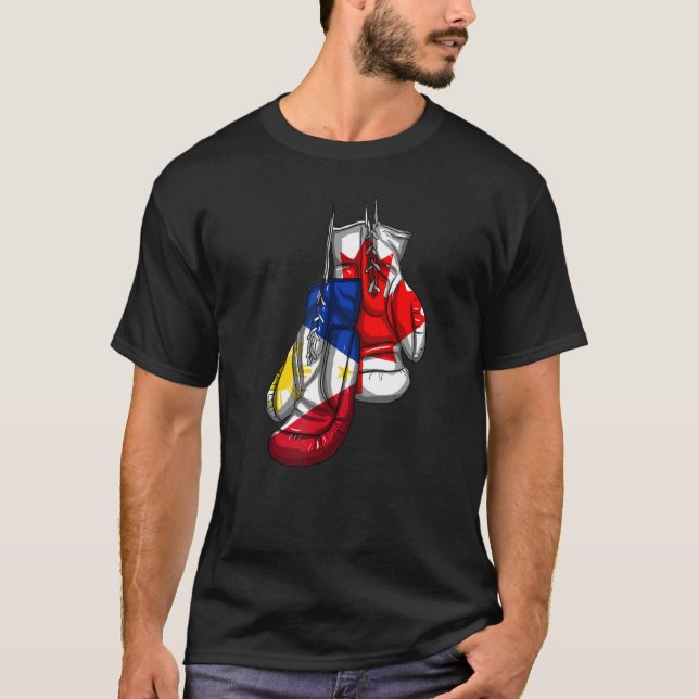 Camiseta Filipinas Orgulloso Filipino Bandera Filipina Cana (Anverso)