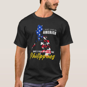 Camiseta Filipinas Patrimonio de Estados Unidos Bandera de