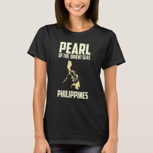 Camiseta Filipinas Perla De La Filosofía Del Mar Oriental